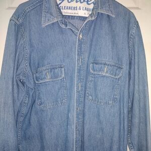 Well Loved Bluejeans Shirt Size Medium LLBean